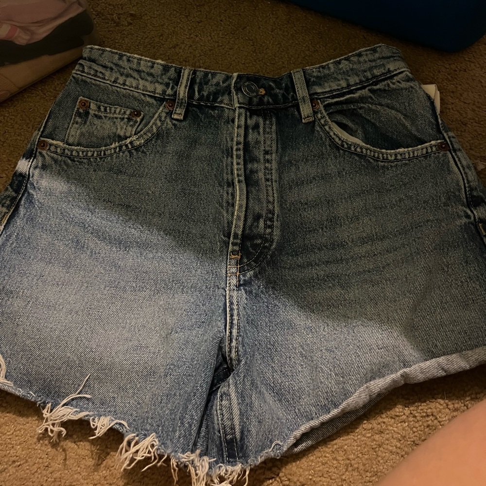 Zara denim shorts